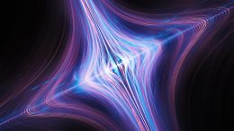 Abstract Physics Light Beams Time Space Curvature Concept Art