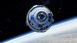 Boeing CST-100 Starliner Spacecraft in Orbit