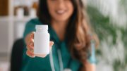 Female Doctor Giving Medicine