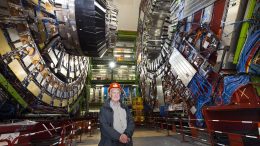 Peter Higgs CMS Detector