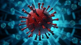 SARS-CoV-2 Coronavirus Antiviral Drugs Art Illustration